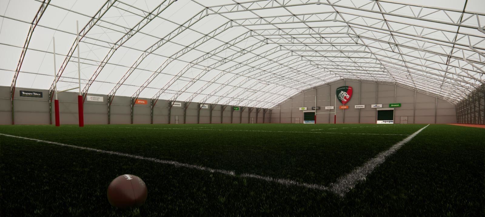 Indoor rugby dome reference